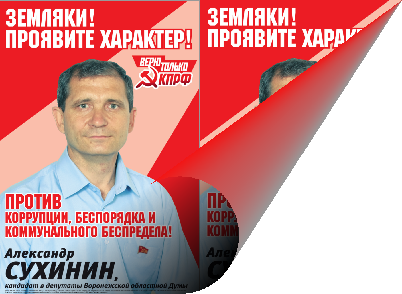 В Борисоглебске случился предвыборный скандал width=360px